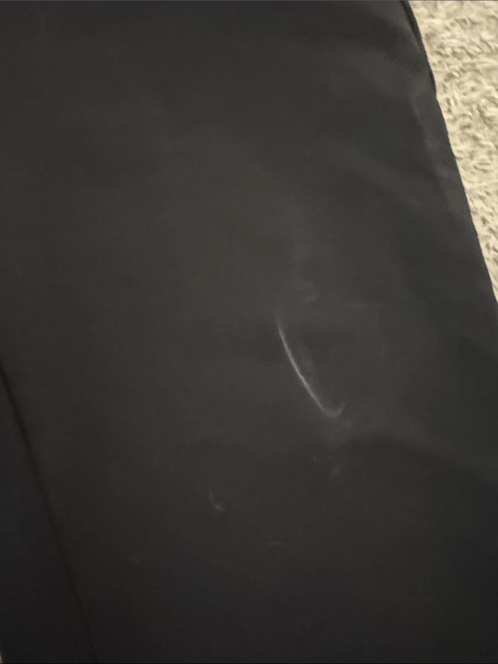 Women's Black Straight-Leg Trousers - Sleek Workwear / D8 - Picture 3 of 5